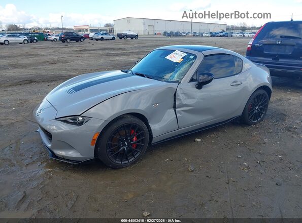 JM1NDAL71R0606753 2024 MAZDA MX-5 MIATA RF Gray Передня ліва чверть