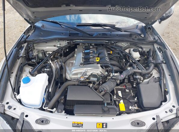 JM1NDAL71R0606753 2024 MAZDA MX-5 MIATA RF Gray Вид ззаду