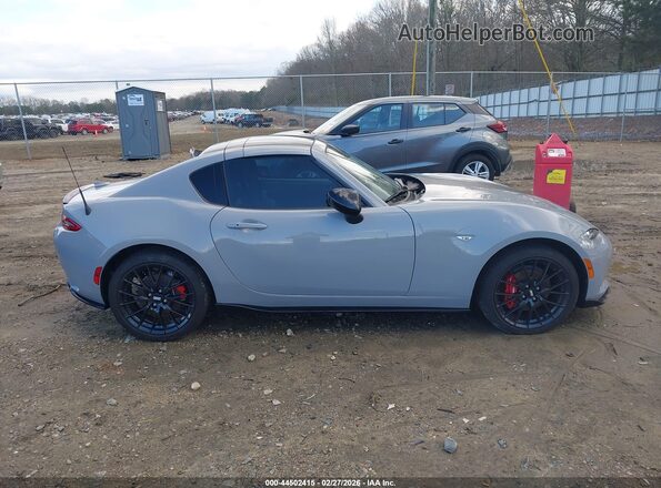 JM1NDAL71R0606753 2024 MAZDA MX-5 MIATA RF Gray Вид задньої частини салону