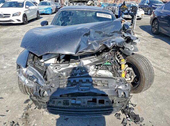 JM1NDAL72H0104154 2017 MAZDA MX-5 Gray Widok z przodu