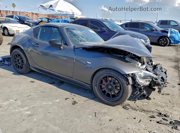 JM1NDAL72H0104154 2017 MAZDA MX-5 Gray Przód prawy