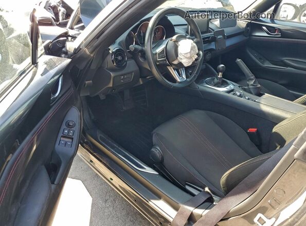 JM1NDAL72H0104154 2017 MAZDA MX-5 Gray Widok deski rozdzielczej