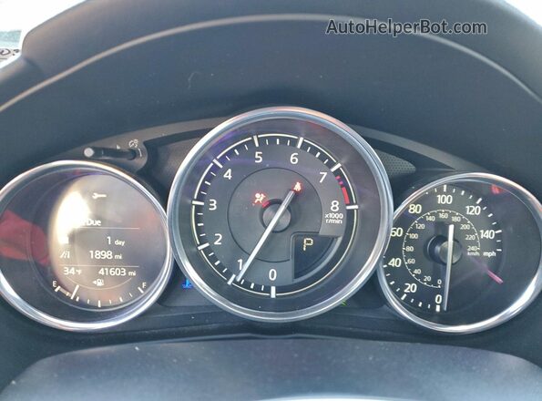 JM1NDAL73K0303043 2019 MAZDA MX-5 Black Սարքավորումների վահանակի տեսք