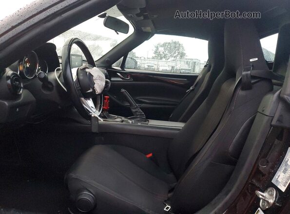 JM1NDAL77K0302848 2019 MAZDA MX-5 Black Front interior view