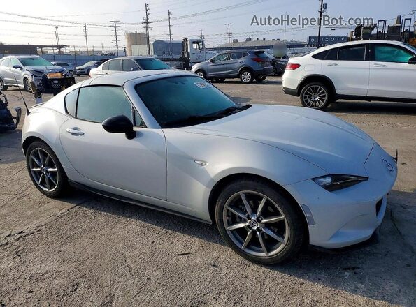 JM1NDAL78H0103221 2017 MAZDA MX-5 White წინა მარჯვენა