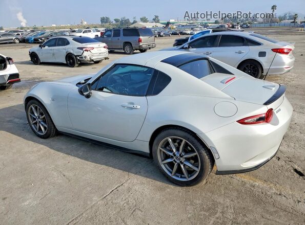 JM1NDAL78H0103221 2017 MAZDA MX-5 White უკანა მარცხენა
