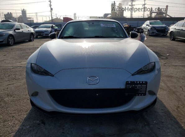 JM1NDAL78H0103221 2017 MAZDA MX-5 White წინა ხედი
