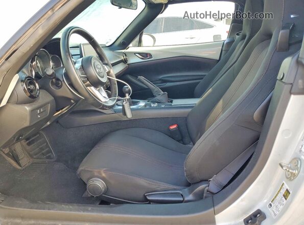 JM1NDAL78H0103221 2017 MAZDA MX-5 White წინა სალონის ხედი