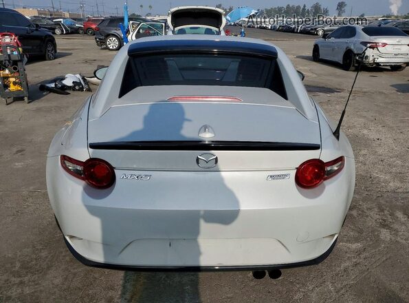 JM1NDAL78H0103221 2017 MAZDA MX-5 White უკანა ხედი