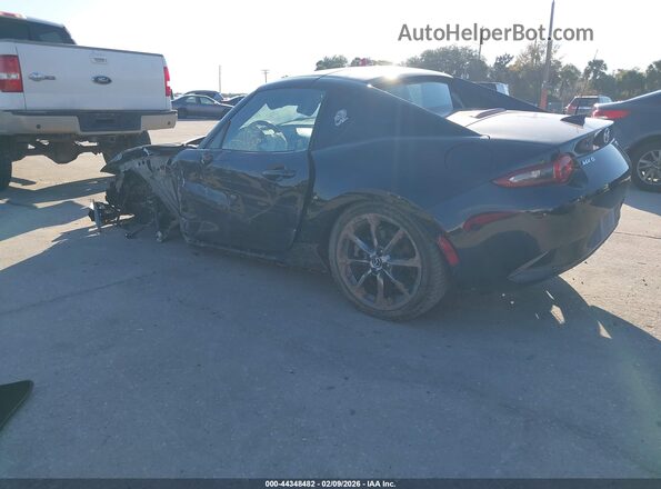 JM1NDAM70J0200739 2018 MAZDA MX-5 MIATA RF Черный Задняя левая четверть