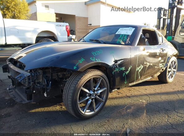 JM1NDAM70P0556262 2023 MAZDA MX-5 MIATA RF Черный Передняя левая четверть