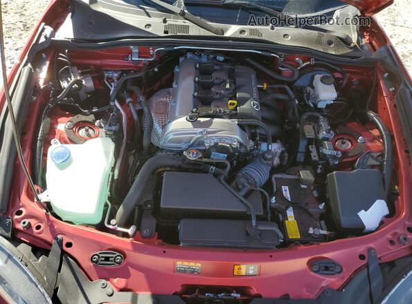 JM1NDAM70R0609707 2024 MAZDA MX-5 Red Սալոնի հետևի տեսք