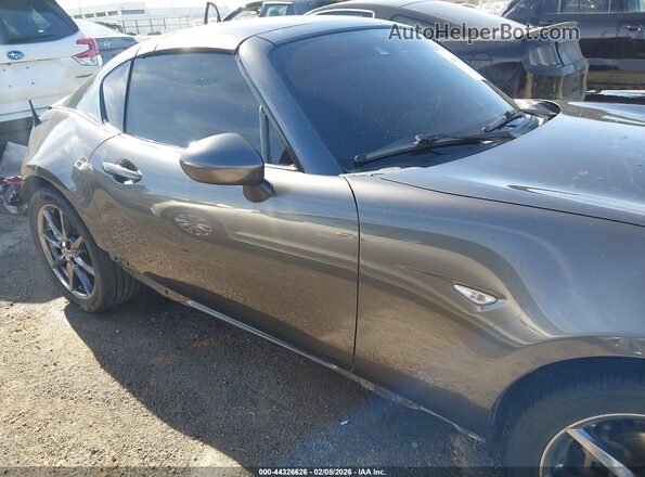 JM1NDAM71H0106881 2017 MAZDA MX-5 MIATA RF Gray Սալոնի հետևի տեսք