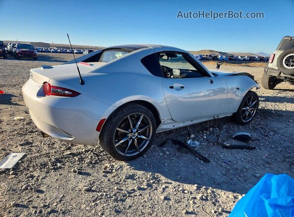 JM1NDAM71J0200717 2018 MAZDA MX-5 Серебряный Задняя правая четверть