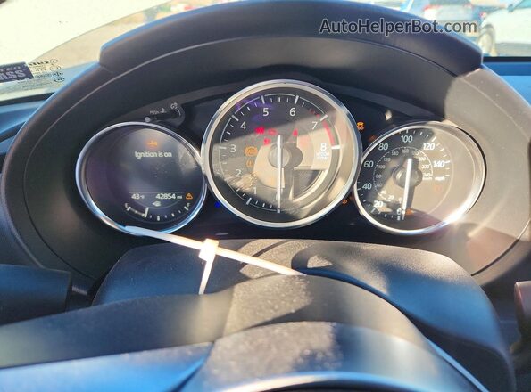 JM1NDAM71J0200717 2018 MAZDA MX-5 Серебряный Вид щитка приборов