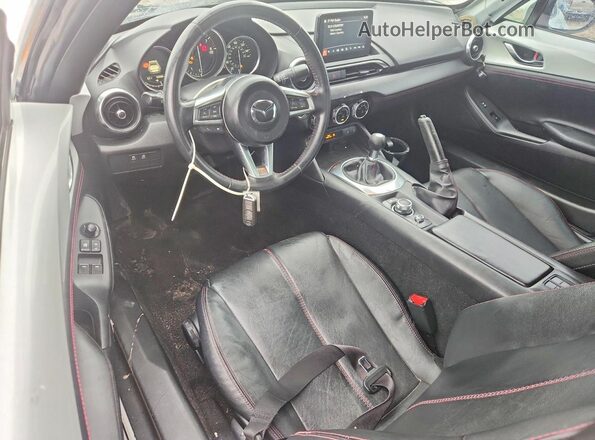 JM1NDAM71K0300091 2019 MAZDA MX-5 Gray წინა პანელის ხედი