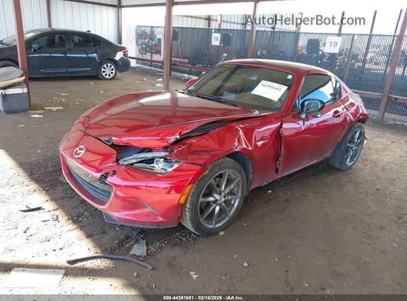 JM1NDAM72L0410973 2020 MAZDA MX-5 MIATA RF Красный Передняя левая четверть