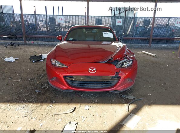 JM1NDAM72L0410973 2020 MAZDA MX-5 MIATA RF Красный Вид задней части салона
