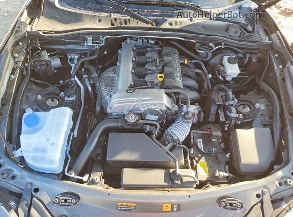 JM1NDAM72N0503902 2022 MAZDA MX-5 Серый Вид задней части салона