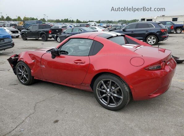 JM1NDAM73H0103786 2017 MAZDA MX-5 Maroon Tył lewy