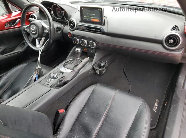 JM1NDAM73H0103786 2017 MAZDA MX-5 Maroon Widok deski rozdzielczej