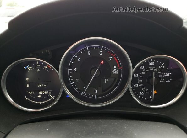 JM1NDAM73H0103786 2017 MAZDA MX-5 Maroon Widok zestawu wskaźników