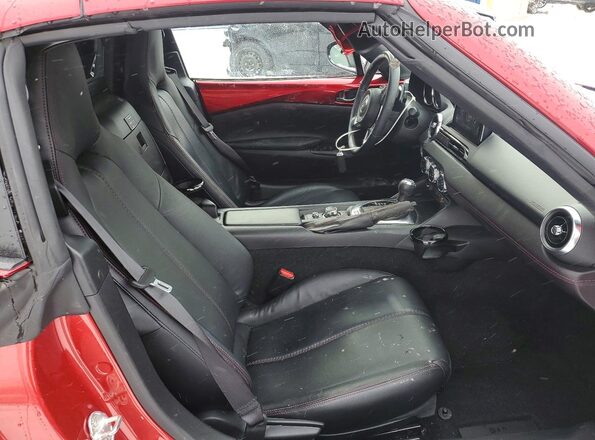 JM1NDAM73K0303123 2019 MAZDA MX-5 Red Rear seats view