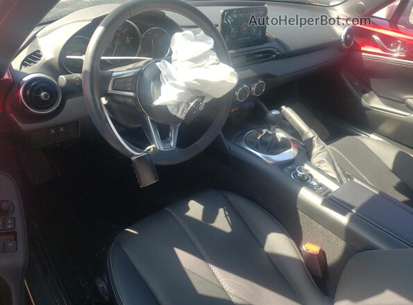 JM1NDAM74N0508342 2022 MAZDA MX-5 Red Առջևի վահանակի տեսք