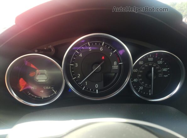JM1NDAM74N0508342 2022 MAZDA MX-5 Red Սարքավորումների վահանակի տեսք