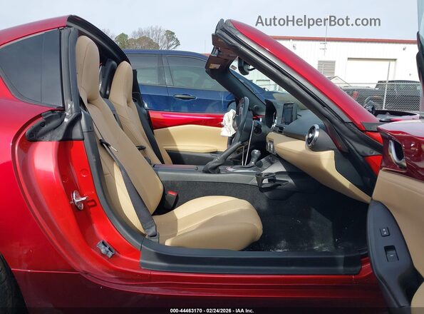 JM1NDAM75L0411857 2020 MAZDA MX-5 MIATA RF Burgundy Вид салону спереду