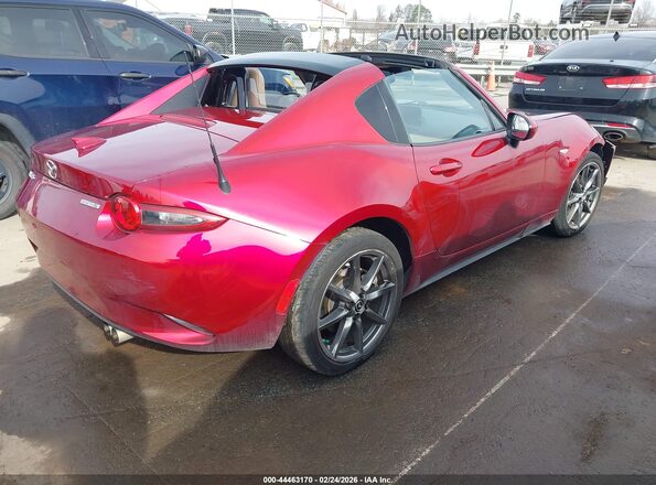 JM1NDAM75L0411857 2020 MAZDA MX-5 MIATA RF Burgundy Задня права чверть