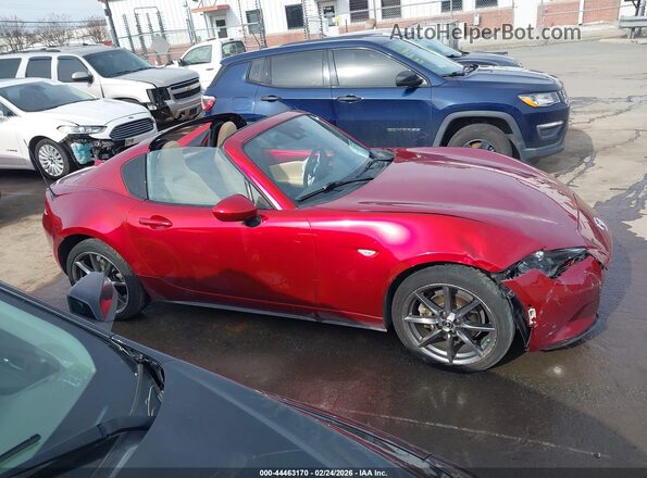 JM1NDAM75L0411857 2020 MAZDA MX-5 MIATA RF Burgundy Вид задньої частини салону