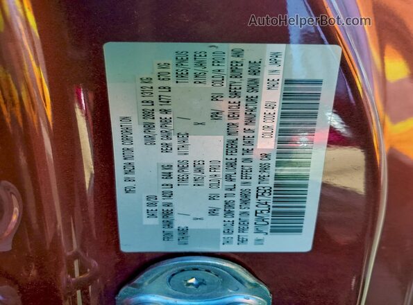 JM1NDAM75L0417593 2020 MAZDA MX-5 Red Widok komory silnika
