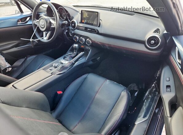 JM1NDAM76H0107069 2017 MAZDA MX-5 Blue Dashboard view