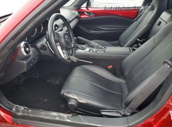 JM1NDAM78R0608854 2024 MAZDA MX-5 Red Вид салону спереду
