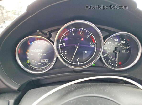 JM1NDAM78R0608854 2024 MAZDA MX-5 Red Вид щитка приладів