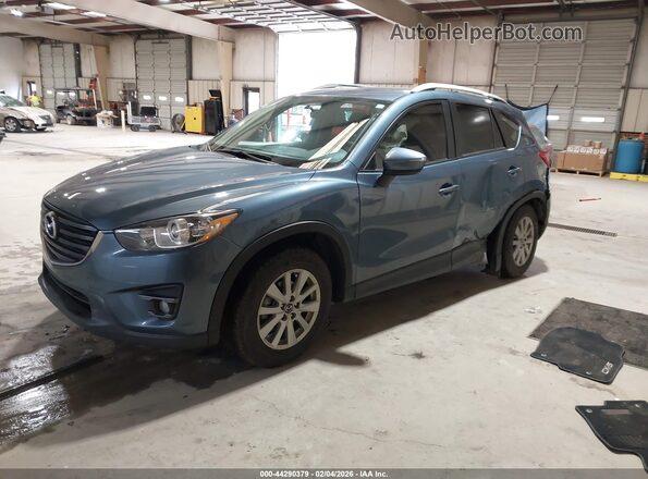 JM3KE2CY4G0899910 2016 MAZDA CX-5 Light Blue 