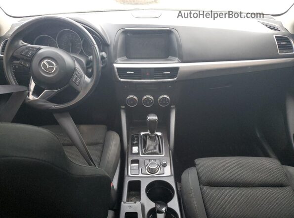 JM3KE2CY7G0815255 2016 MAZDA CX-5 White წინა პანელის ხედი