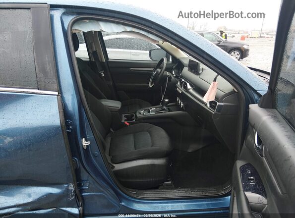JM3KFABM5M0349567 2021 MAZDA CX-5 Blue Вид салону спереду