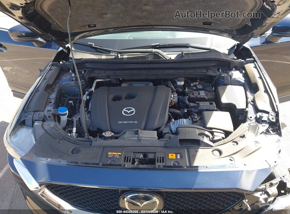 JM3KFACM8M0315668 2021 MAZDA CX-5 Blue Вид ззаду