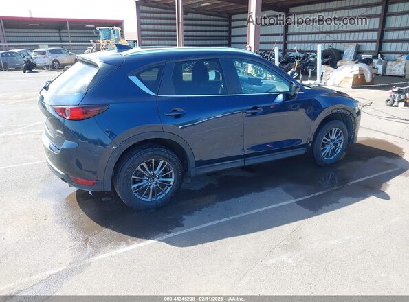 JM3KFACM8M0315668 2021 MAZDA CX-5 Blue Задня права чверть