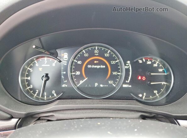 JM3KFBAY8S0592698 2025 MAZDA CX-5 Tan Instrument cluster view