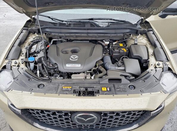 JM3KFBAY8S0592698 2025 MAZDA CX-5 Tan Engine compartment view