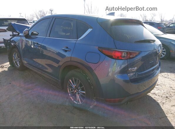 JM3KFBBL5H0184199 2017 MAZDA CX-5 Синий Задняя левая четверть