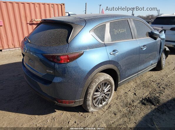 JM3KFBBL5H0184199 2017 MAZDA CX-5 Синий Задняя правая четверть
