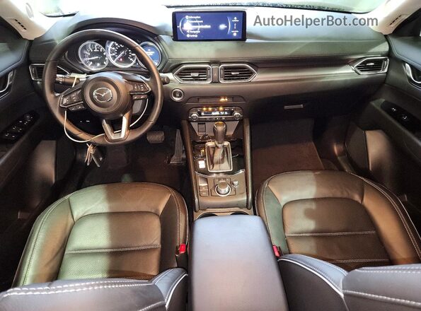 JM3KFBCL1S0679182 2025 MAZDA CX-5 White Вид панелі приладів