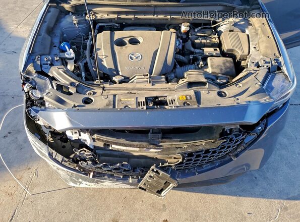 JM3KFBCM1N0536553 2022 MAZDA CX-5 Gray უკანა სალონის ხედი