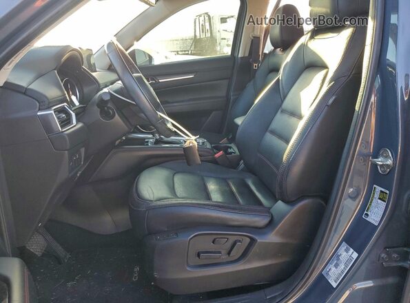 JM3KFBCM1N0536553 2022 MAZDA CX-5 Gray წინა სალონის ხედი