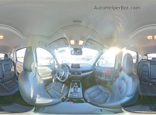 JM3KFBCM1N0536553 2022 MAZDA CX-5 Gray VIN კოდის სტიკერის ხედი