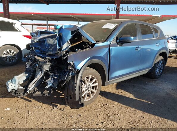 JM3KFBCM1P0137077 2023 MAZDA CX-5 Blue Передня ліва чверть